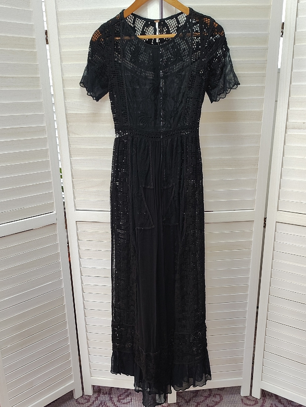 Free People Lace Maxi Dress
